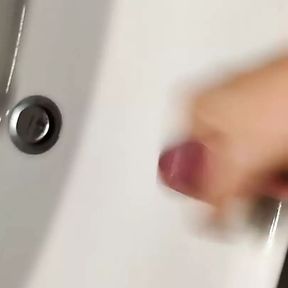 Pov bathroom masturbation