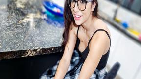 ”Step Sister making her stepbrother feel better by jerking off his dick”