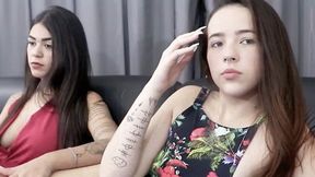 Smoking Girls do Brazil Models Leticia and Kimberly 21 (Mp4 1920X1080)