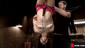 ”Sexy bitch enjoys submission upside down”