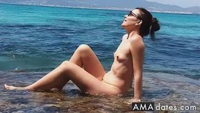 Public Nudity: Up-Skirt, No Panties Bike Ride