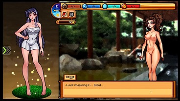 Raven's Quest [ HENTAI game ] Ep.3 cumshot on her shoes !