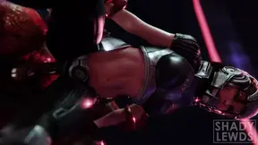 Femshep Bent Over And Fucked (Armor Version)