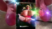 Blonde Crossdress Big Tits Bimbo shows you Real Giant Balls Music Fireworks Saline Balls Biggest Silicone Tits Stretched Balls Black Nylons