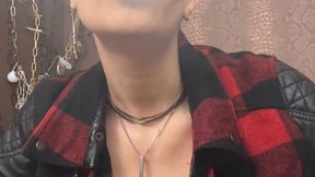 POV gettin ready for work and have a smoke w u