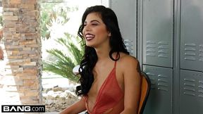 Sexy Latina babe Gina Valentina gets nice dicking with cum on her face