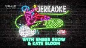 Classy Ember Snow and Kate Bloom - blonde video - Jerkaoke