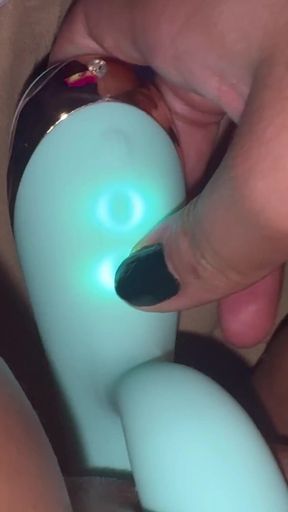 extreme expander toy that makes her tight pussy explode in spurts   Clip 1