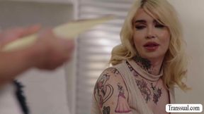 Horny Trans Woman Analed Bed Seller With Gracie Jane