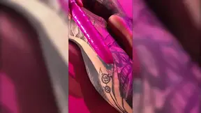 Dreadlocks & Tattoos Quick Latex Anal Fisting & Solo Play