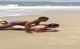 straight guys fuck gay tourist for money on public beach