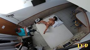 aline cassia com suas travessuras durante a gravacao - sandro lima - binho ted