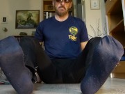 Man's scent (8) - smelling socks and feet