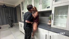Ebony Wife Takes Her White Husband Deep