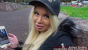 Deutsche Blonde Amateurin Verabredet Sich Mit Fremden Studenten Zum