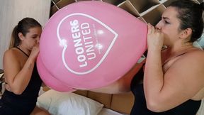 BALLOON JEALOUSY: NAUGHTY GIRLS POPPING - MILLY AMORIM - CLIP 2 - KC PRODUCTIONS