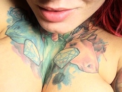 Big boobs milf masturbating