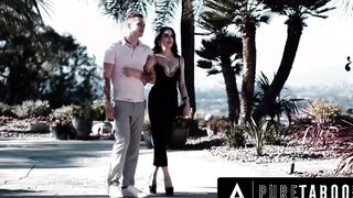 INNOCENT TABOO Gold Digger Anna De Ville Does Everything To Keep Her Bf's Stepfather Quiet