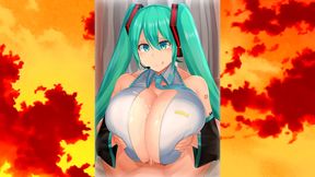 Huge Tits Miku Hatsune Gets Teased By Artist FacoMinn In Racy Rule 34 Compilation