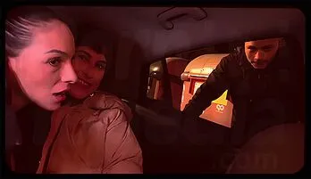 Threesome Escapade: Emmita & Vampirosa's Street Pickup