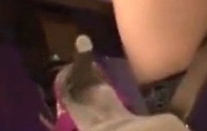 Hot lady in stockings needs sex