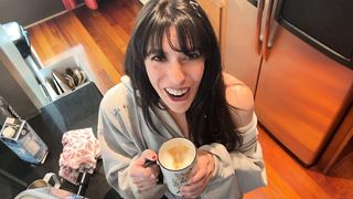 " Can&#039;t Even Make My Morning Latte Without My BF Cumming All Over Me (Freeuse Facial)"
