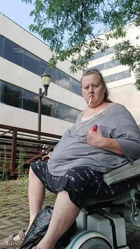 Me and my fat body in my chair