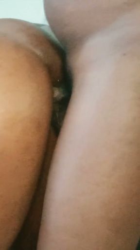 Stepsis taking a Big African Cock   Clip 2