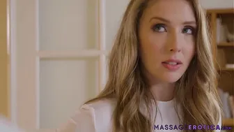 MassageErotica.com - Lena Paul gets fucked after a passionate massage encounter