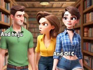 Bookshop Bois of Prey Video 0 - Hawt Bookshop Femboy seduces and gets bred by married chap in bookstore