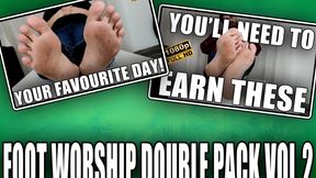 Foot Fetish Double Pack Vol 2 - Full HD 1080p - KingMarti - MOV
