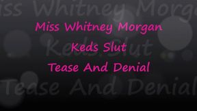 Whitney Morgan: Keds Slut Tease & Denial