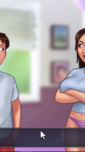 Summertime Saga: I fucked old Roz and we got everything for Roxy stepmom