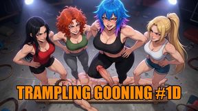Trampling Gooning #1D: Boot-Heeled Trance Crush (Animated, Music, Text)