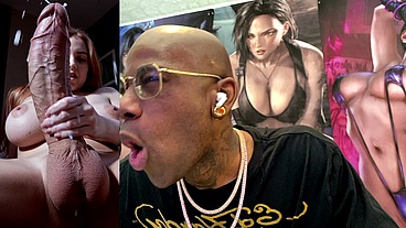 Hard White Transgender Girl Cock Shooting Cum Hard As Fuck, AI Generated