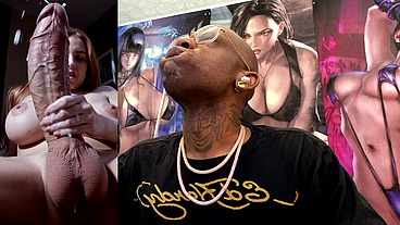 Hard White Transgender Girl Cock Shooting Cum Hard As Fuck, AI Generated