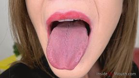 Inside My Mouth - Sarah Kay - mouth exploration, mouth wide open! (MOBILE quality)