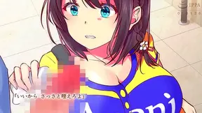 Cute Japanese Beer Vendor Gives Hardcore Blowjob In 7-Day Hentai Adventure