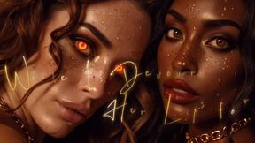 Edge While I Devour Her Lips for Satan