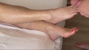 Kinky Foot Massages Ends with Cum Them