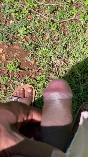 My hard black big cock