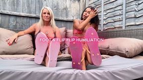 Foot & Flip Flop Humiliation With Goddess Luna Law