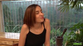 luara amaral na sua primeira cena de sexo realizando seus desejos - capoeira