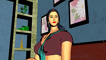 Sex-thirsty woman got fucked by her step-brother-in-law during Holi festival