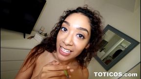 18yo filipina and latina teens in miami on spring break try their first big black cock