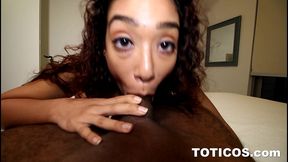 18yo filipina and latina teens in miami on spring break try their first big black cock