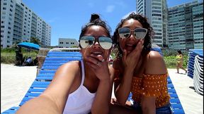 18yo filipina and latina teens in miami on spring break try their first big black cock