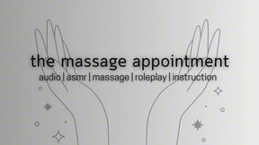the massage appointment