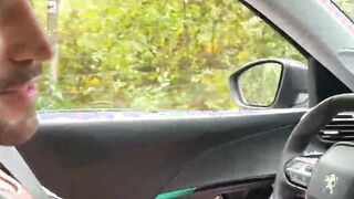 Russian Hot open the booty for being banged inside the vehicle