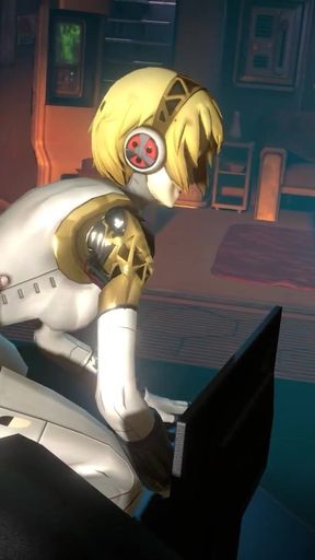 Testing the Sex Features of Aigis - Persona 3 Parody   Clip 1
